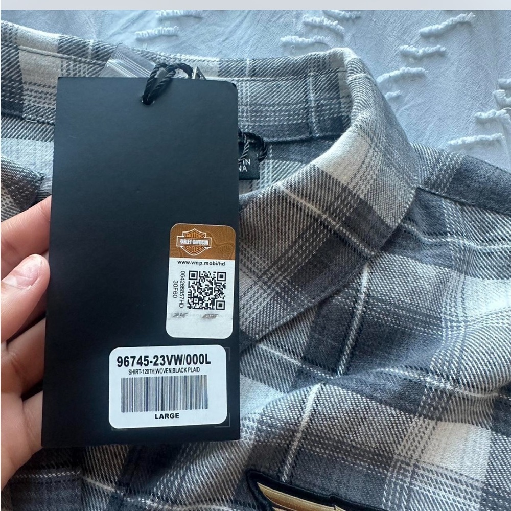 NWT Harley Davidson Flannel - Picture 6 of 7